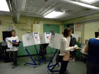 P.S. 34 Polling site in Greenpoint, Brooklyn
